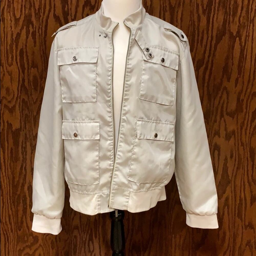 Mens Structure Bomber Jacket